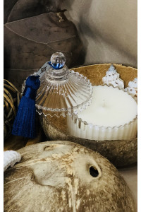 Аромасвеча в подсвечнике AngelDeMar Citrus & Sea с фруктовым ароматом