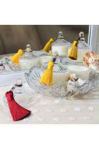 Аромасвеча в подсвечнике AngelDeMar Citrus & Sea с фруктовым ароматом