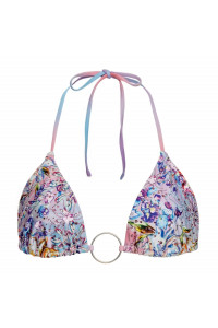 Сиреневый купальник с кольцами Lolita Silver Agua Bendita
