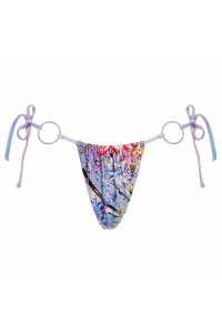 Сиреневый купальник с кольцами Lolita Silver Agua Bendita