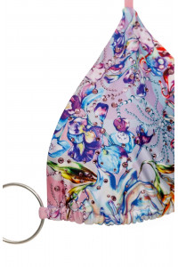 Сиреневый купальник с кольцами Lolita Silver Agua Bendita