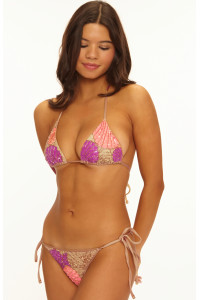 Разноцветный купальник Beach Bunny Sunkissed Siren с пайетками