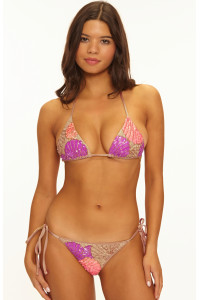Разноцветный купальник Beach Bunny Sunkissed Siren с пайетками