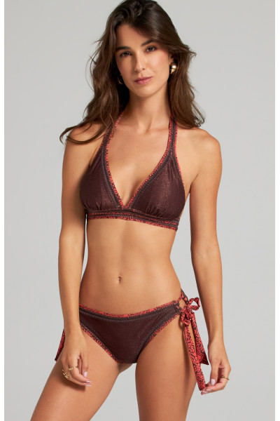 Купальник Cosita Linda AFRICAN TWIST Halter двухсторонний