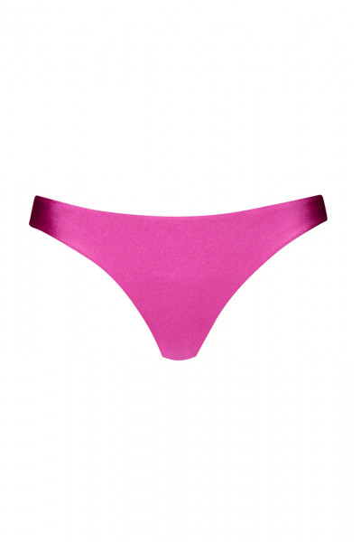 Купальник PilyQ Cosmo Pink малиновый с макраме